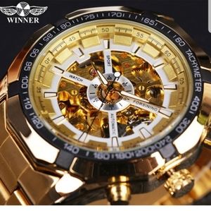 Mens Skeleton Watch